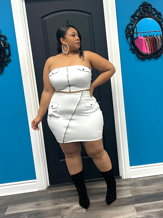 Ivory Billie Skirt Set