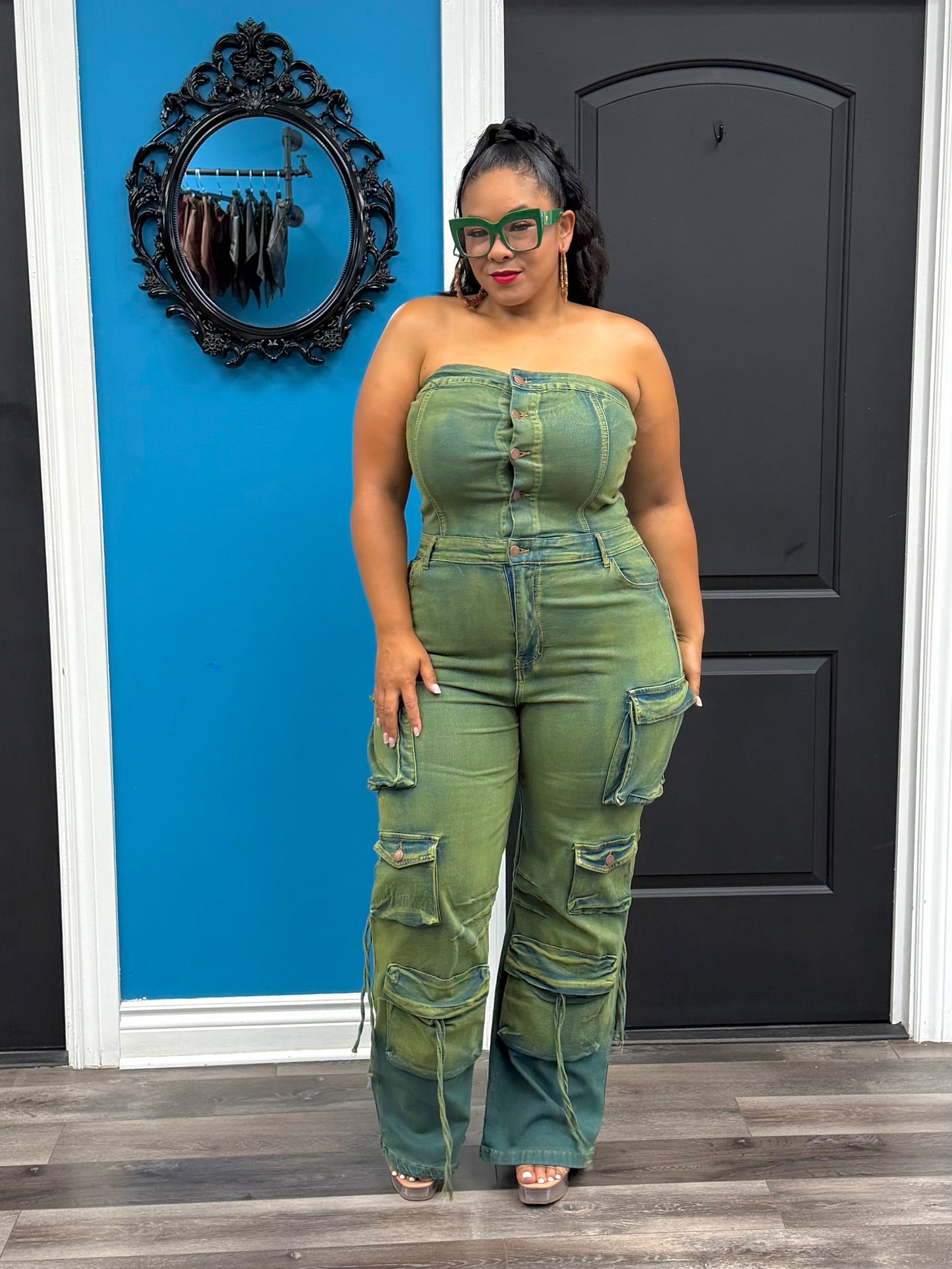 Olive Ranita Jumpsuit