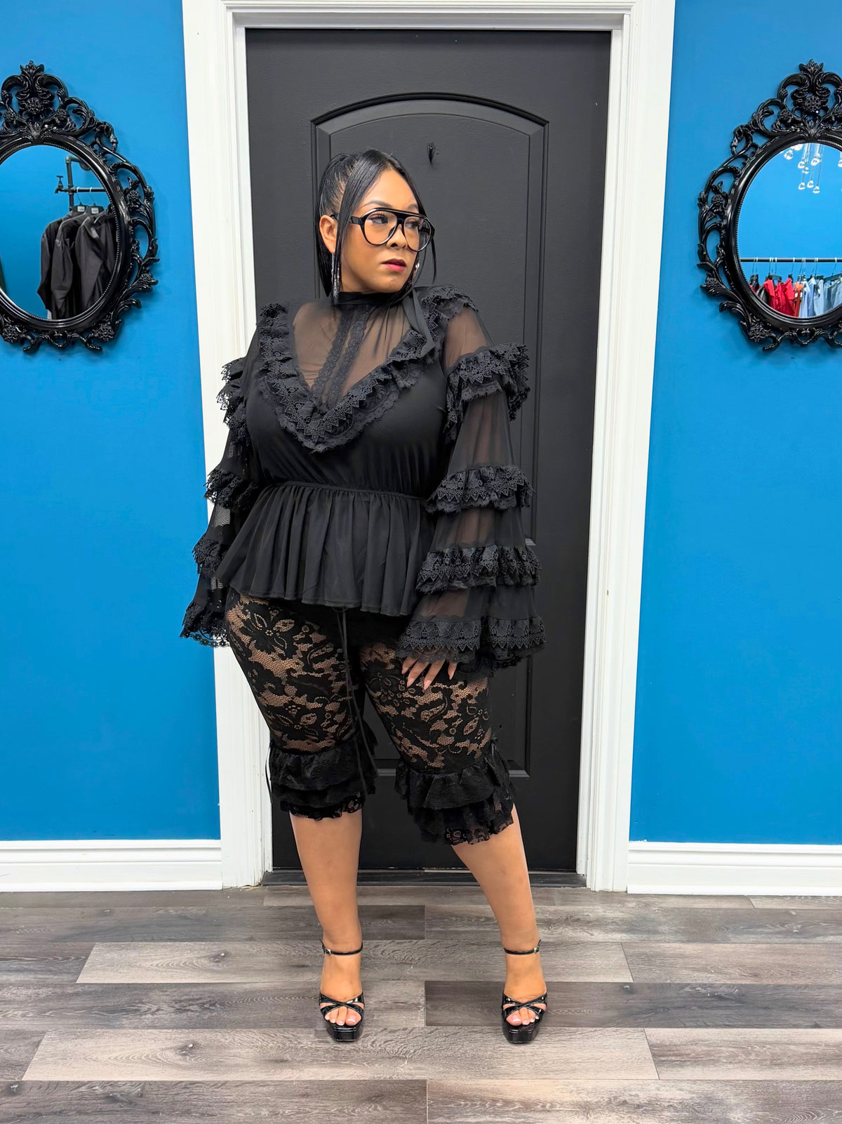 Black Staci Top