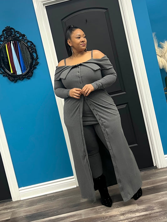 Charcoal Ricki Pant Set