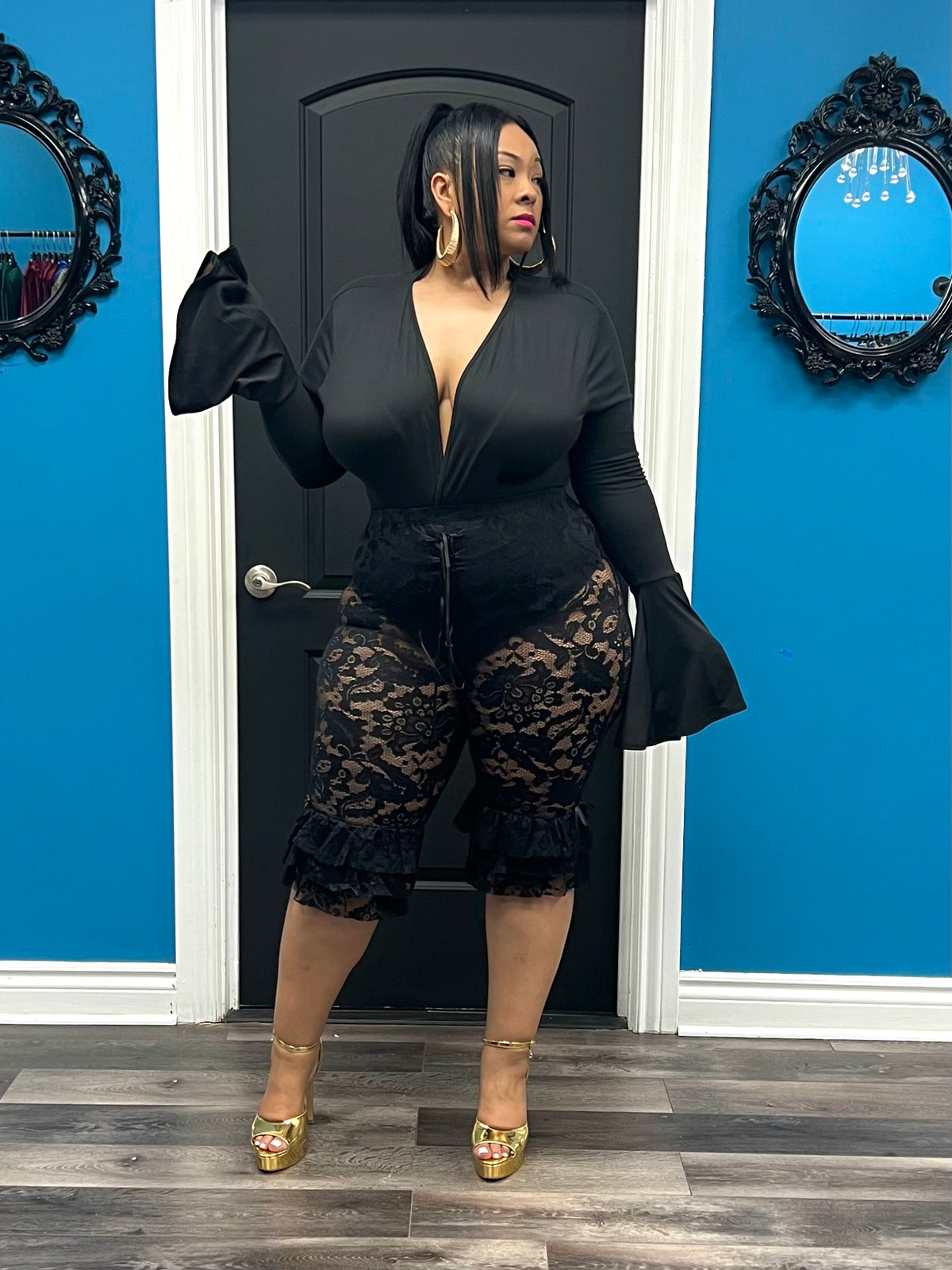 Black Robyn Pant