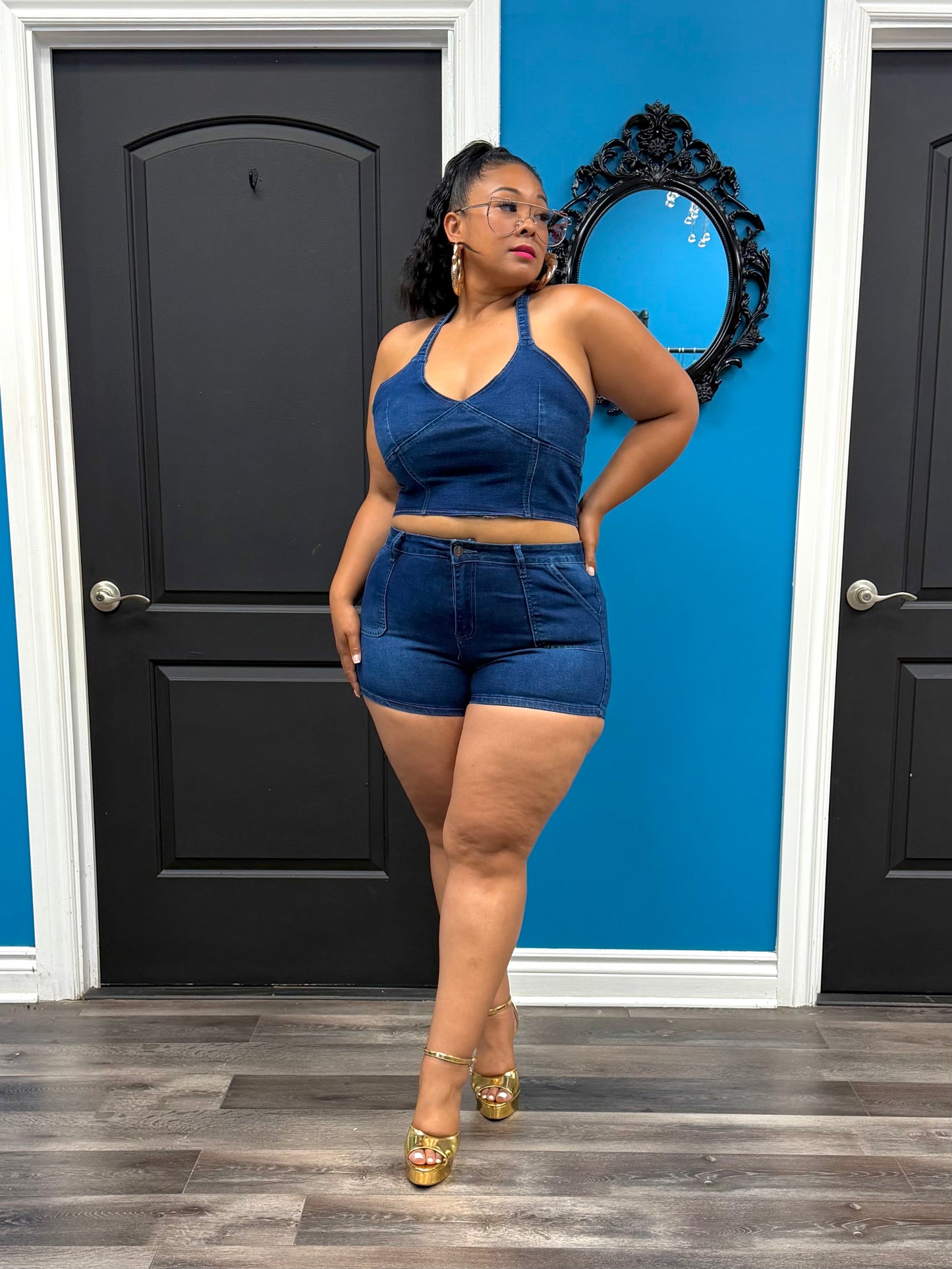 Raynah Short Set