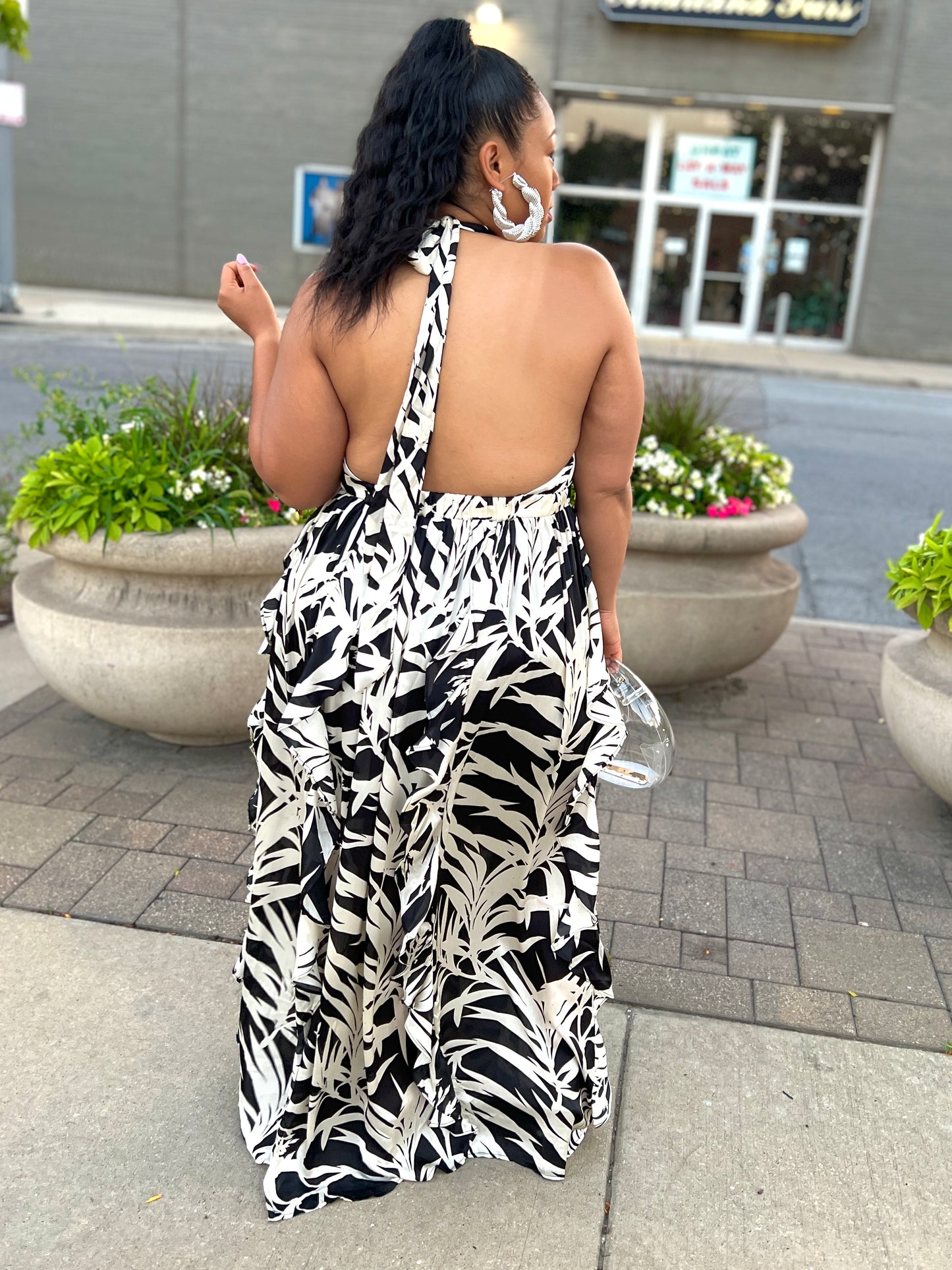 Black Andrea Maxi Dress