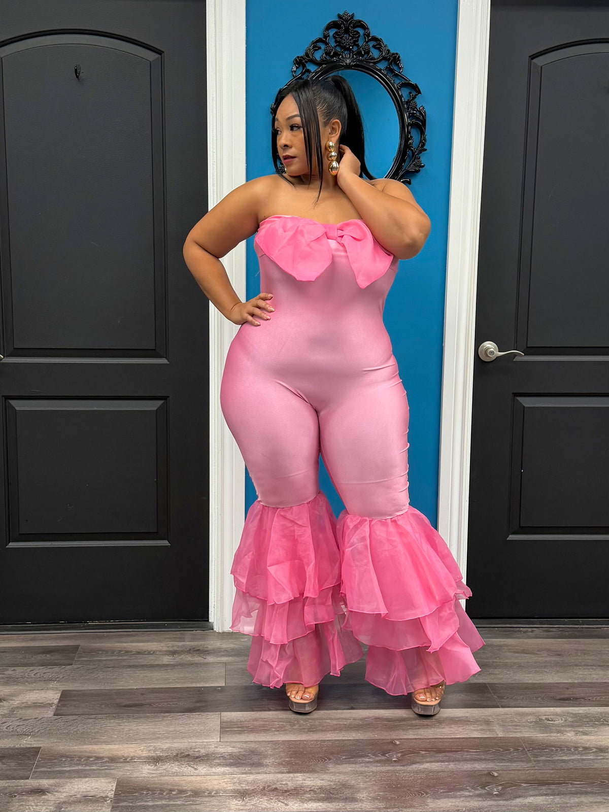 Pink Nicolette Jumpsuit