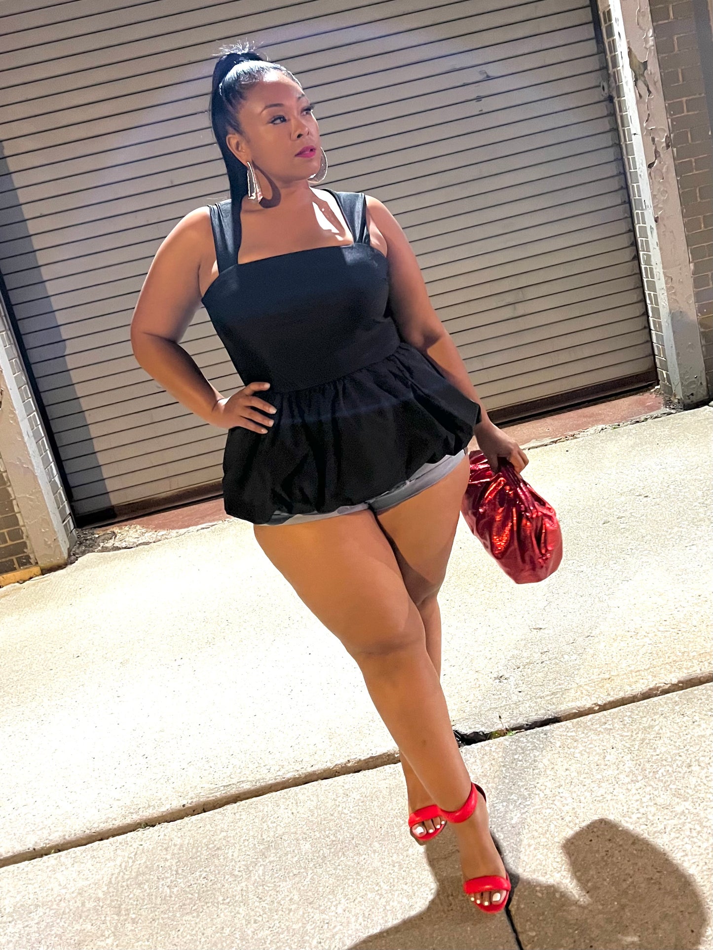 Black Maddie Top