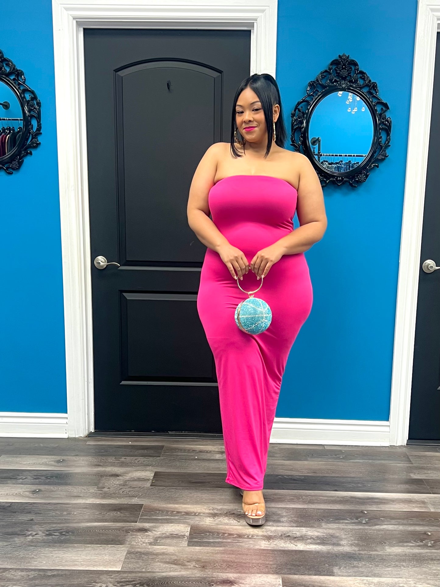 Pink Kerri Maxi Dress
