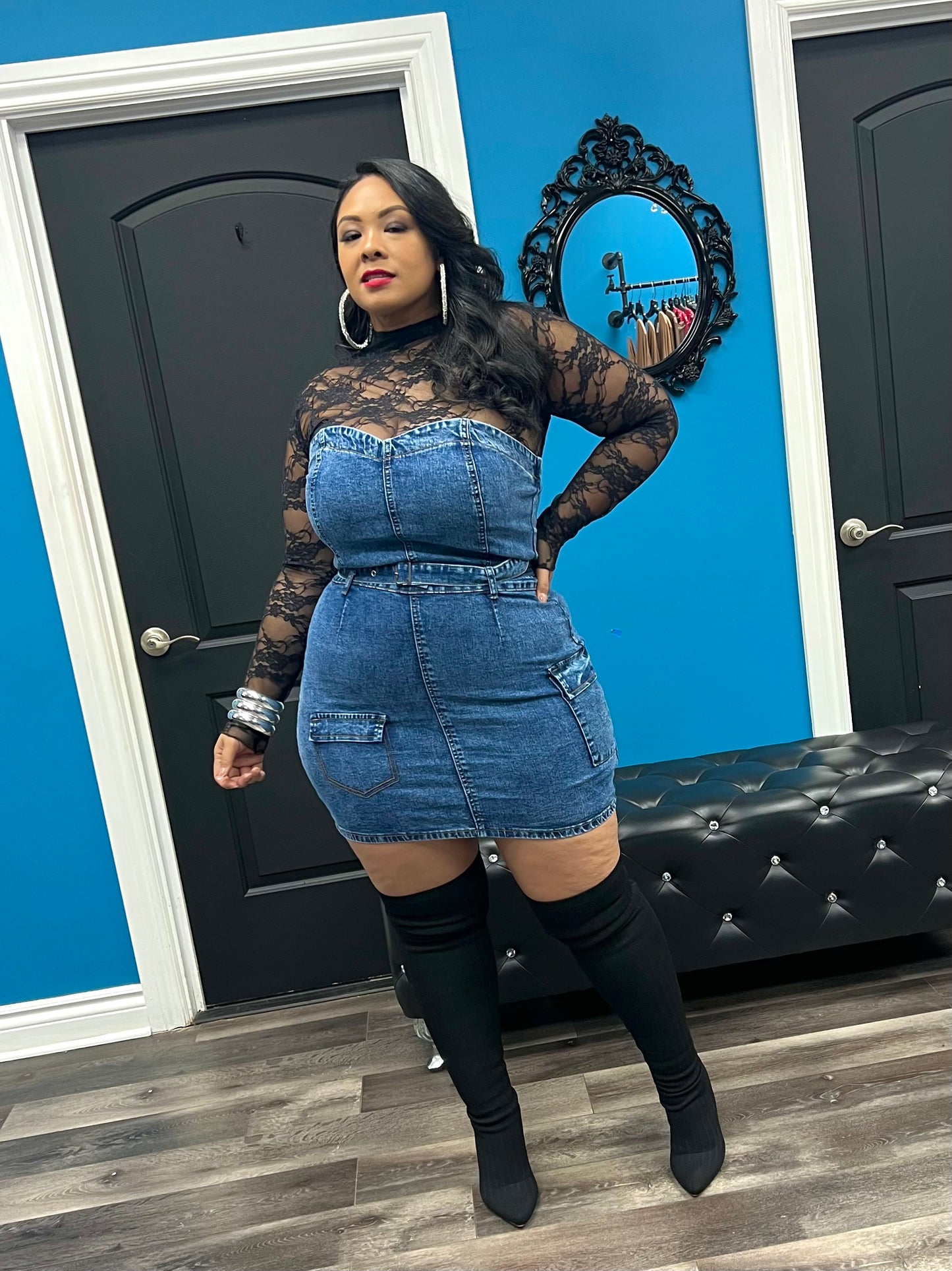 Denim Cassidy Dress