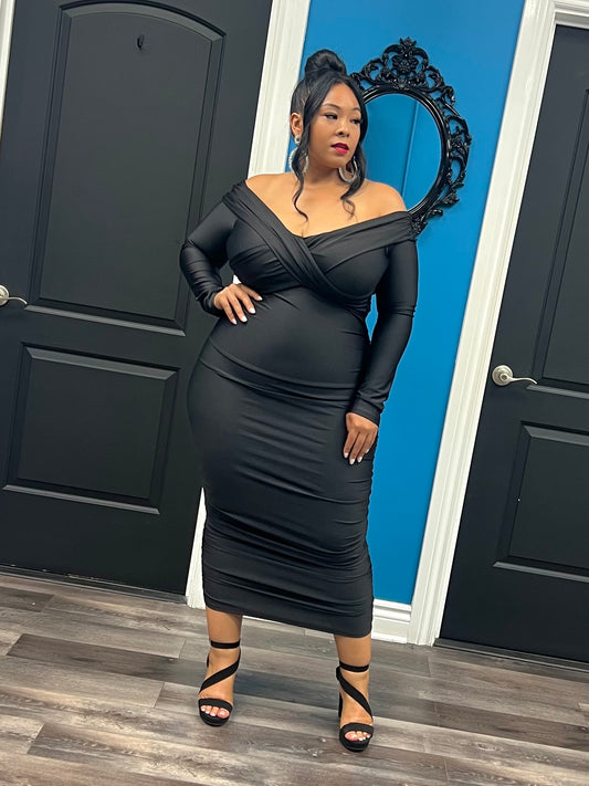 Black Symone Dress