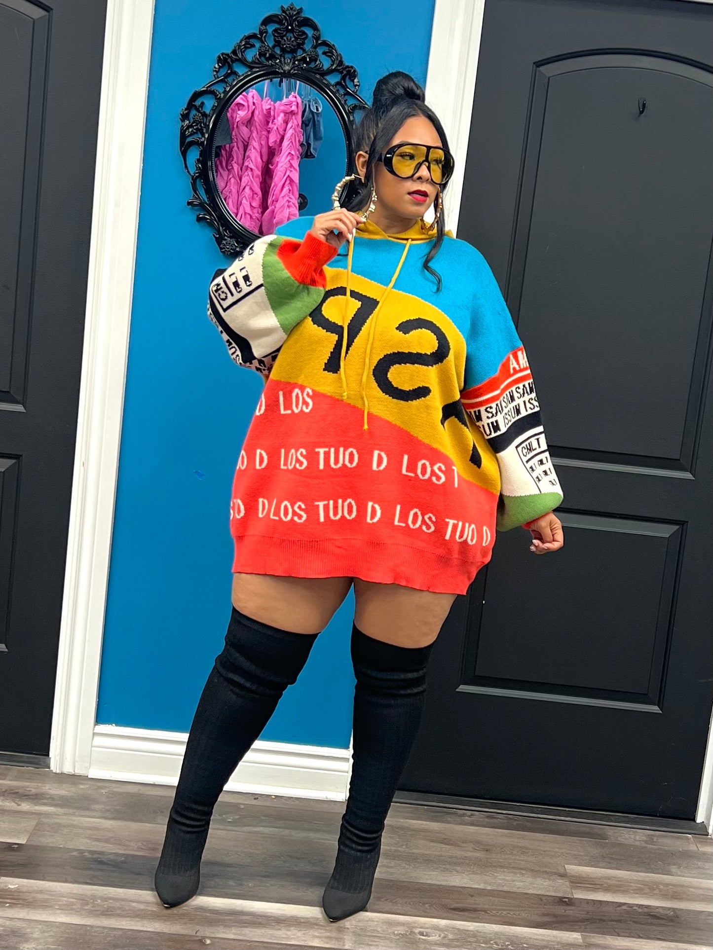 Gocha Hoodie Dress