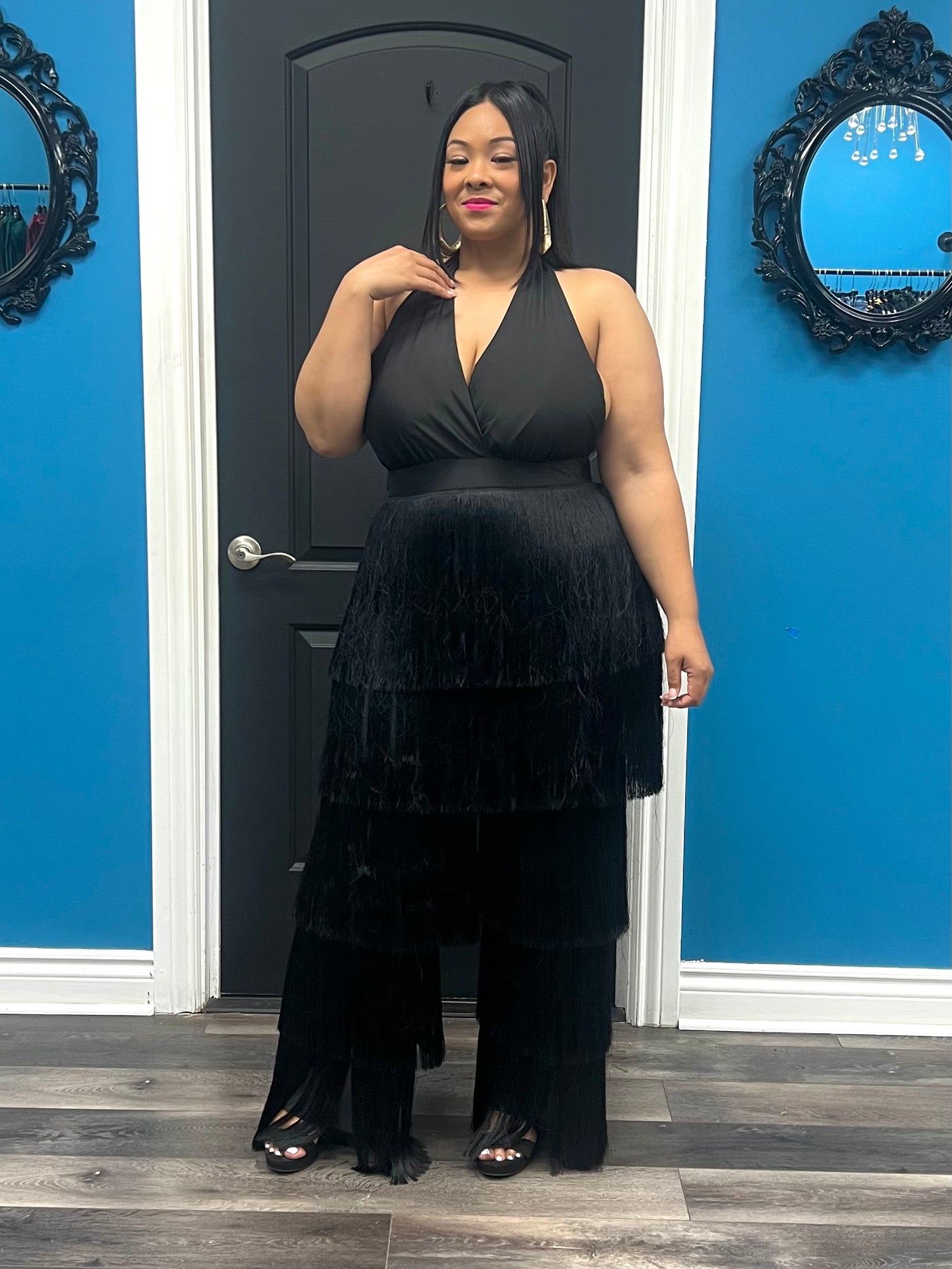 Black Alexus Jumpsuit
