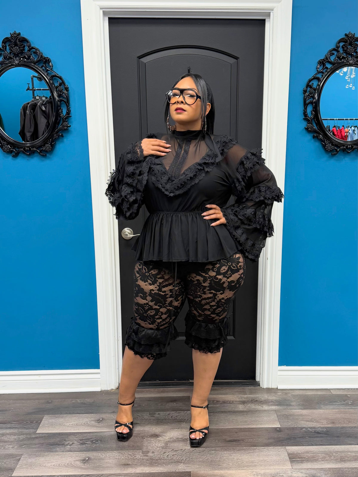 Black Staci Top