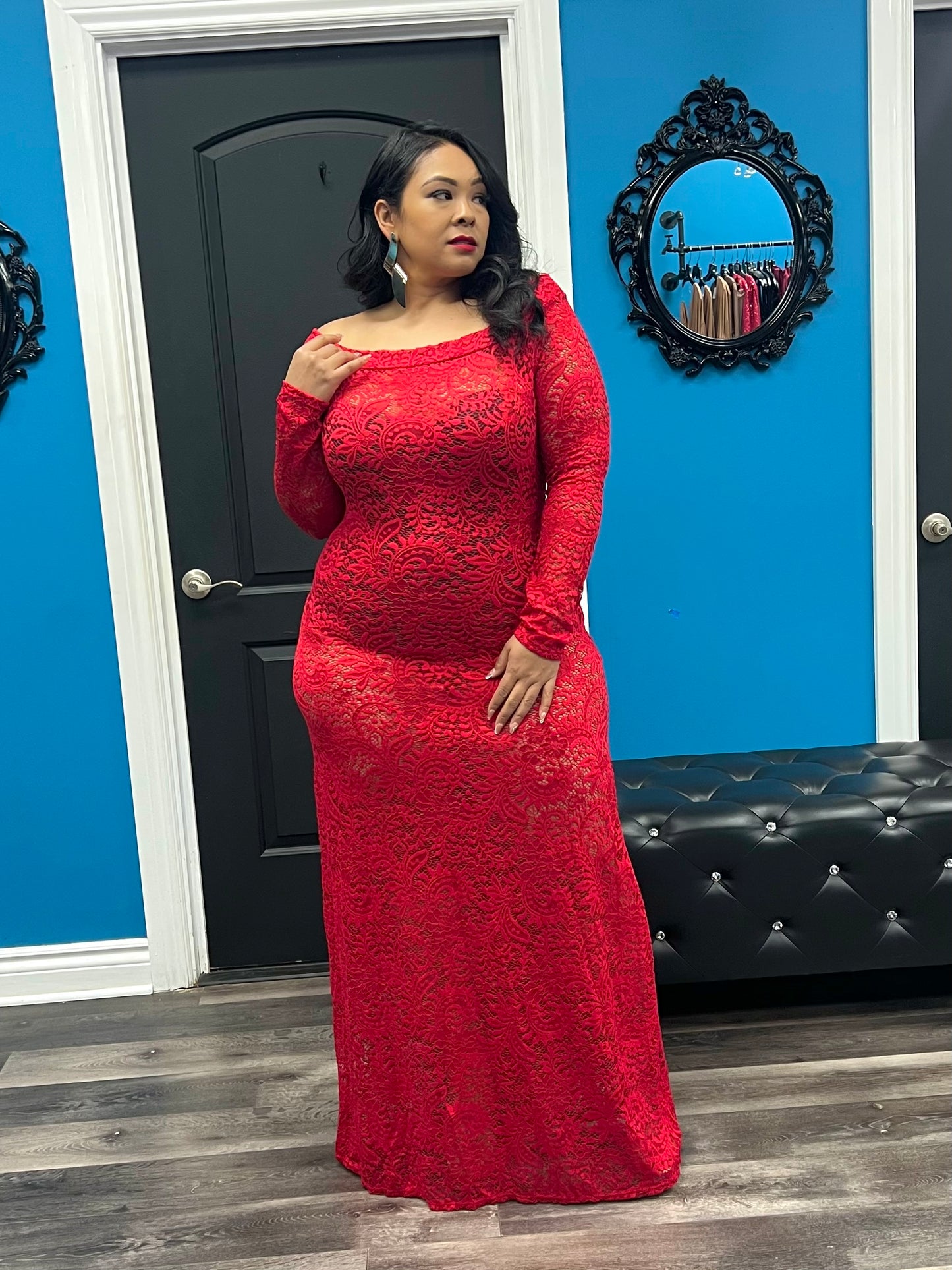 Red Anya Dress