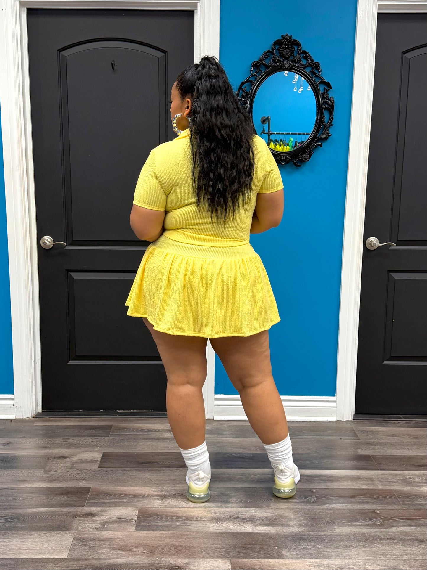 Yellow Lori Skirt Set
